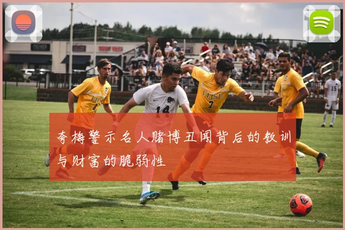 夸梅警示名人赌博丑闻背后的教训与财富的脆弱性